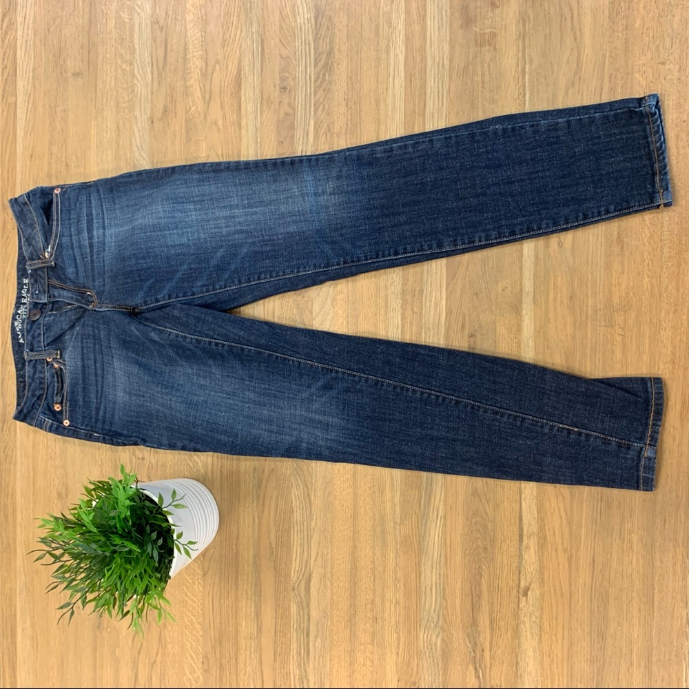 American Eagle high rise skinny’s